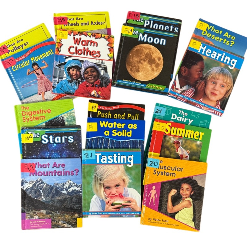 BUNDLE OF 17 INFORMATIONAL NON FICTION HARD COVER CHILDREN’S STORY BOOKS